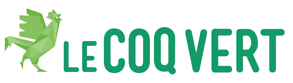Logo de la Communauté du Coq Vert, initiative portée par Bpifrance pour les entreprises engagées dans la transition écologique
